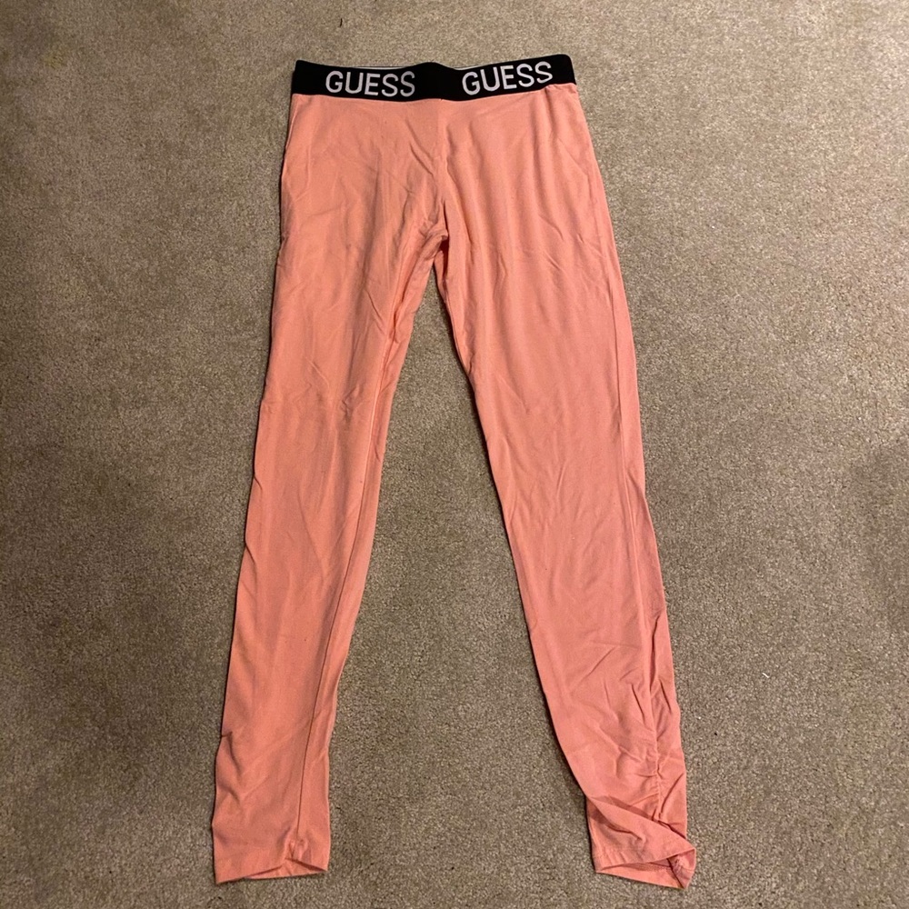 Guess orange leggings